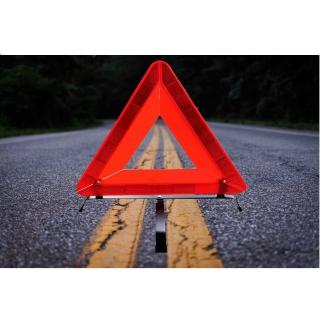 【CAR WAY】故障標誌歐規認證版-2入(故障標誌 反光 三角架)
