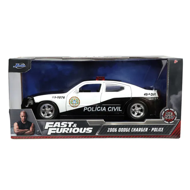 JADA FAST&FURIOUS DODGE POLICE 4台-