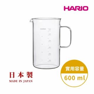 【HARIO】經典燒杯咖啡壺600ml(耐熱玻璃 量杯 科學系列 咖啡壺 分享杯 hario官方)