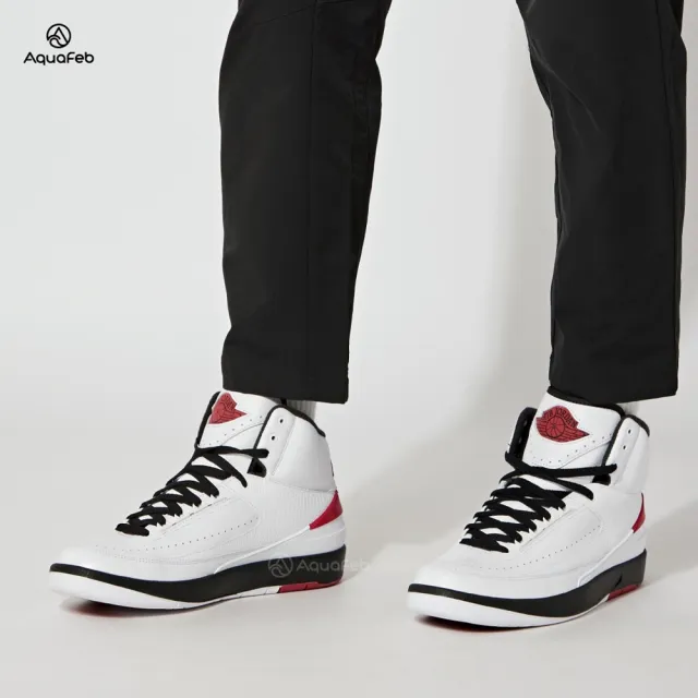 NIKE 耐吉】Air Jordan 2 Retro Chicago 男鞋白色OG 芝加哥經典運動