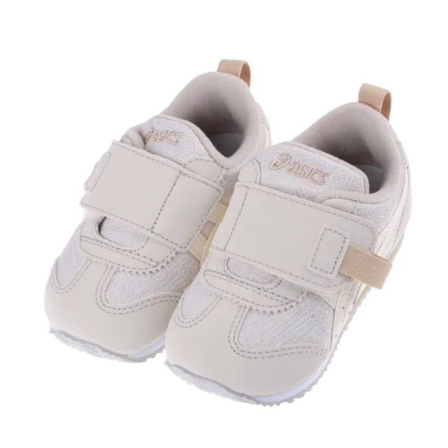 【布布童鞋】asics亞瑟士IDAHO自然寶寶機能學步鞋(粉/灰)