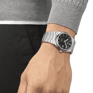 【TISSOT 天梭】PRX POWERMATIC 80 機械男錶 手錶 情人節 禮物(T1374071105100)