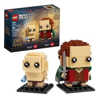 【LEGO 樂高】積木 大頭系列 BrickHeadz 魔戒 佛羅多與咕嚕40630(代理版)