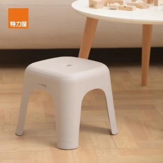 【特力屋】菲比止滑椅凳25.5公分 灰