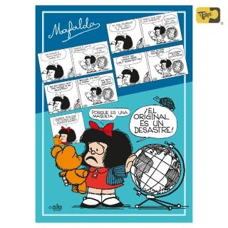【雷諾瓦】現實是一場災難！/瑪法達/1000片拼圖/Clementoni(桌遊/益智/裝飾/送禮/禮物)