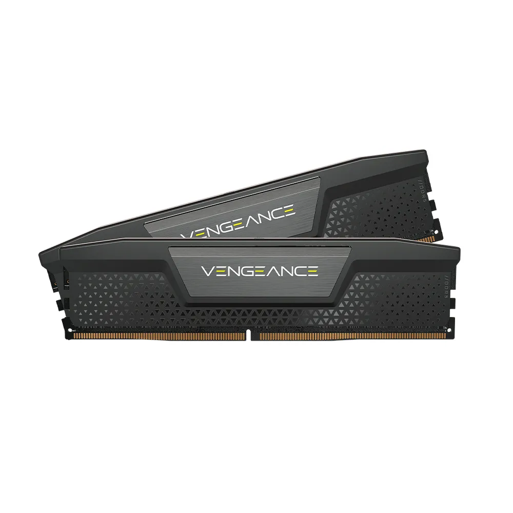 【CORSAIR 海盜船】Vengeance DDR5 6000MHz 32G 雙通/黑 CL36-36-36 1.35V(16GBx2)