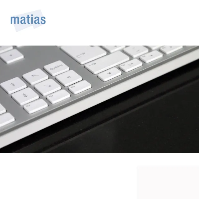 【Matias】USB Wired Mac 有線中文長鍵盤-銀灰色(USB/USB-C 蘋果鍵盤)