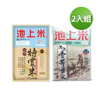 【樂米穀場】臺東池上一等特賞米6kg+香米6kg兩入組