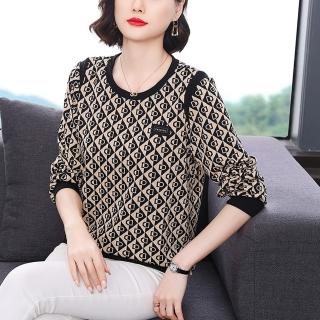 【Paiya 派亞】新款純色中年媽媽大碼簡約半高領長袖上衣(M-4XL)