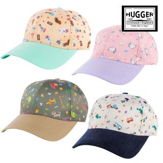 【HUGGER】透氣兒童棒球帽-多色印花(揹包同款 鴨舌輕巧防曬童裝親子搭配)