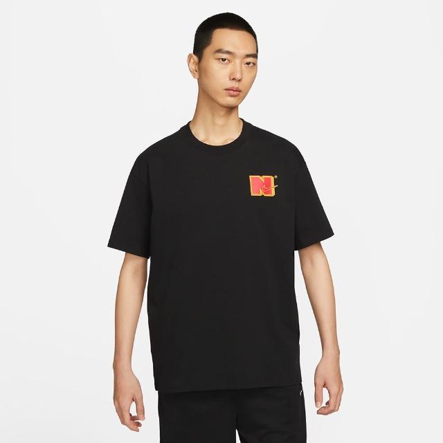 【NIKE 耐吉】上衣 男款 短袖上衣 運動 AS M NK TEE M90 PRM PACK 黑 DZ2684-010