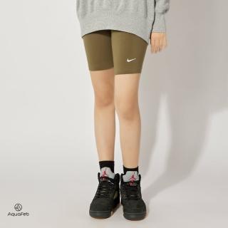 【NIKE 耐吉】As W Nsw Essntl Mr Biker Short 女款 綠色 馬褲 緊身 短褲 CZ8527-222