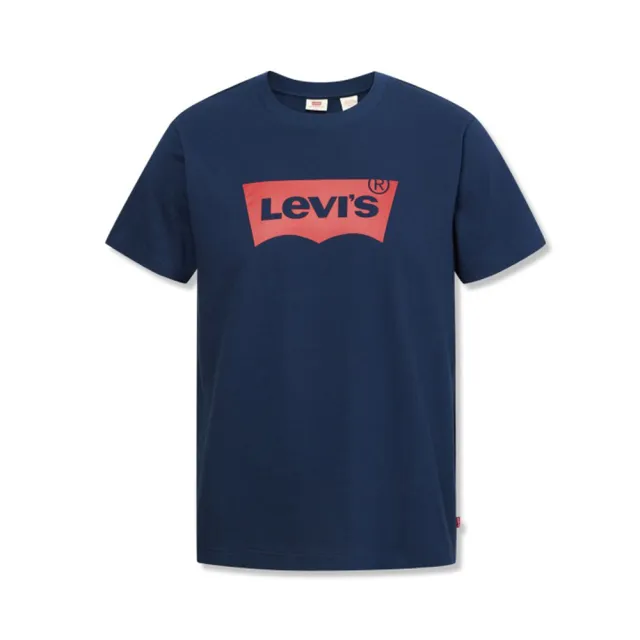 【LEVIS 官方旗艦】男款 重磅短袖T恤 / 修身版型 / 經典Logo / 210GSM厚棉 灰 人氣新品 A4391-0009