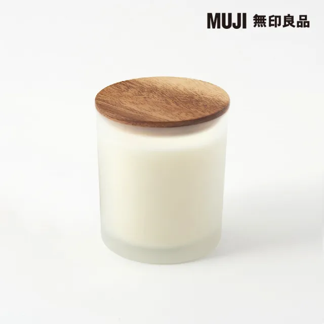 【MUJI 無印良品】附杯芬香蠟燭.旅行香味/200g