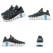 【NIKE 耐吉】訓練鞋 Free Metcon 4 男鞋 黑 藍 舉重 健身 多功能 運動鞋(CT3886-004)