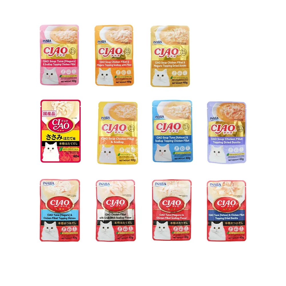 【CIAO】貓用餐包 40g*32入(全齡貓/多種口味)