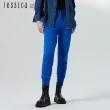 【Jessica Red】休閒百搭束腳鬆緊腰帶棉質九分褲82438A（藍）