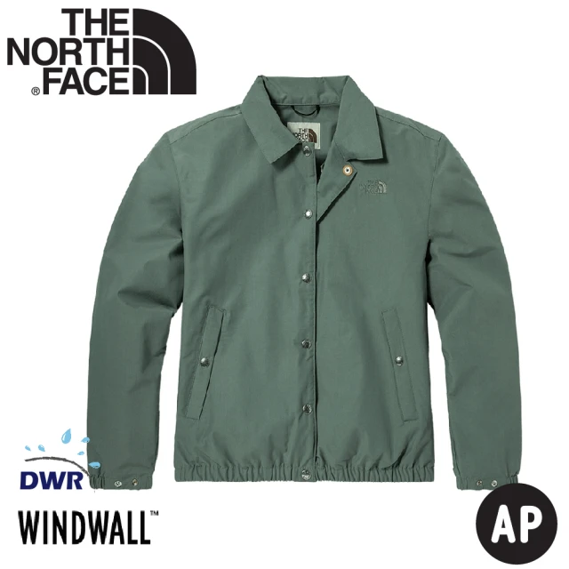 The North Face 女 防風防潑水外套《龍舌蘭綠》4U9W/夾克/休閒外套/運動外套(悠遊山水)