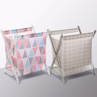 【Airy 輕質系】北歐風輕巧折疊洗衣收納籃