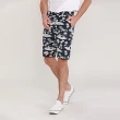 【JOHN HENRY】渡假島嶼滿版印花短褲-深藍