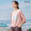 【Diffa】FLEUR印花上衣-女