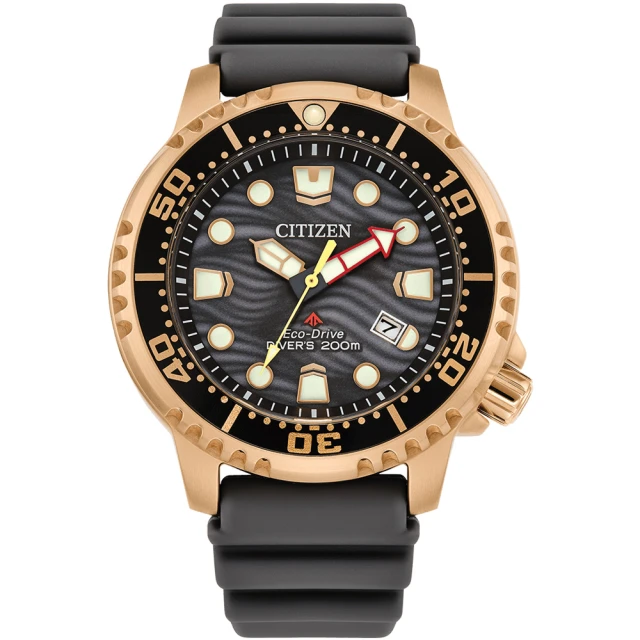 CITIZEN 星辰 PROMASTER 200米光動能潛水錶 戶外 春遊(BN0163-00H)