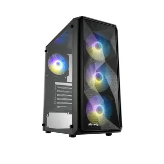 【NVIDIA】i5六核GeForce RTX 3050{刀鋒遊俠}電競電腦(i5-12400F/華擎H610/16G/512G)
