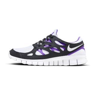 【NIKE 耐吉】Free Run 2 男鞋 黑白藍色 訓練 慢跑 休閒 運動 慢跑鞋 537732-103