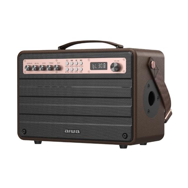 【aiwa 日本愛華】MI-X440 Enigma Beta 藍牙音箱/藍芽音響(日式美學/卡拉OK)