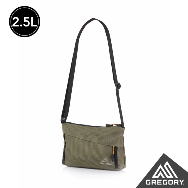 【Gregory】2.5L CROSSBODY AL 輕量肩背包(卡其綠)