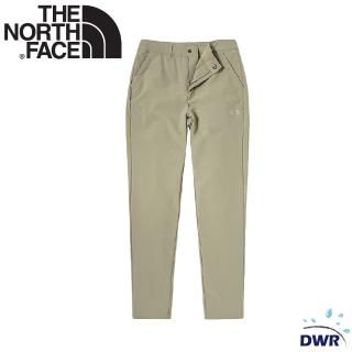 【The North Face】女 防風防潑軟殼長褲《亞麻》5AY6/防潑水戶外徒步長褲/運動褲(悠遊山水)