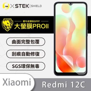 【o-one大螢膜PRO】Xiaomi小米 redmi 12C 手機螢幕保護貼(輕微劃痕修復 輕薄抗擊 裸機質感)