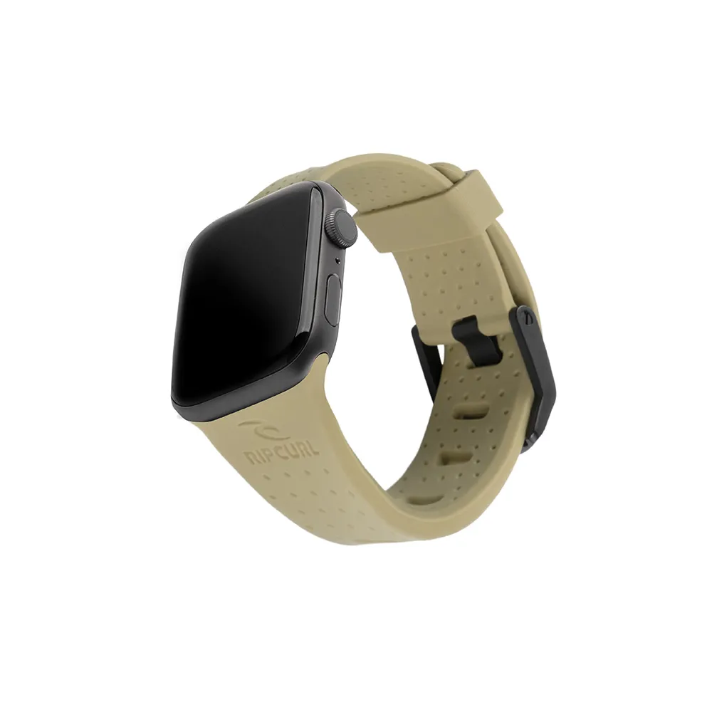 【UAG】X RIP CURL Apple Watch 42/44/45/49mm 舒適矽膠運動錶帶-越野沙(UAG)