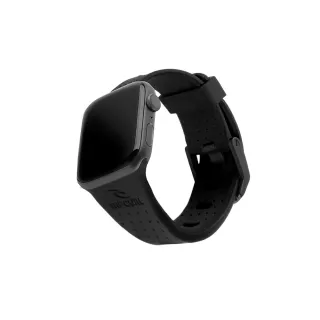 【UAG】X RIP CURL Apple Watch 38/40/41mm 舒適矽膠運動錶帶-極限黑(UAG)