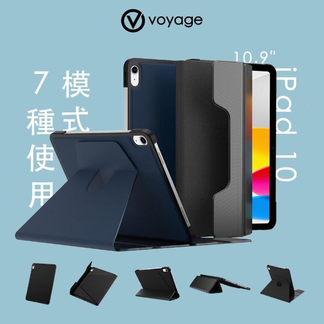 【VOYAGE】iPad 11吋 A16/iPad 10.9吋 第10代 磁吸式硬殼保護套CoverMate(獨家上蓋與保護殼分離設計)