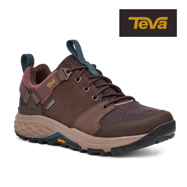 【TEVA】原廠貨 女 Grandview GTX Low 低筒防水黃金大底郊山鞋/登山鞋(厥褐色-TV1134030BBWD)