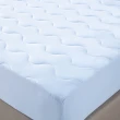 【特力屋】涼感舖棉床包枕套3件組雙人-藍