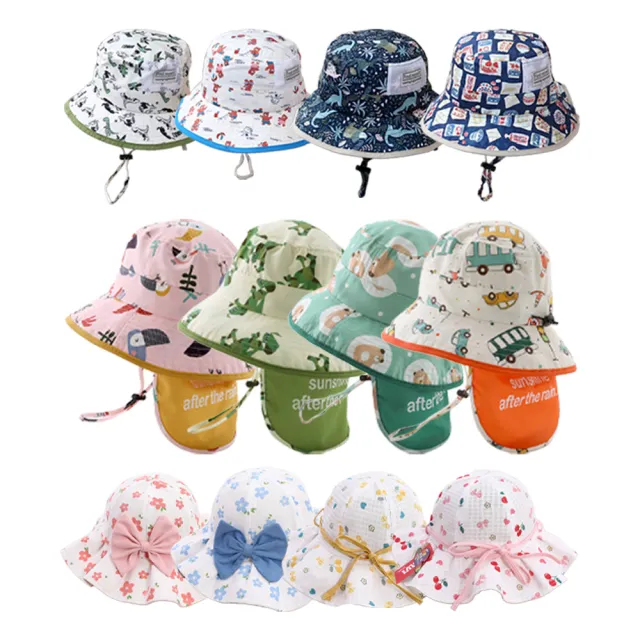 【巧可尼】兒童漁夫帽(防曬帽 遮陽帽 兒童帽子 兒童帽 童帽 漁夫帽 帽子)