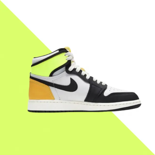 NIKE 耐吉】Nike Air Jordan 1 High OG Retro Volt Gold 黃黑橘高筒