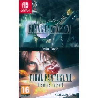 【Nintendo 任天堂】NS Switch 最終幻想 太空戰士 7+8 重製版 合輯 Final Fantasy 7+8(英日文歐版)