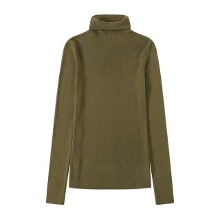 【巴黎精品】現貨+預購 針織衫羊毛毛衣(保暖高領素色經典長袖女上衣8色v1al13)