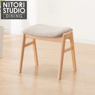 【NITORI 宜得利家居】◆可堆疊椅凳 N COLLECTION ST-01 NA/DR-BE 餐凳 可堆疊 COLLECTION
