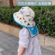 【midou】兒童速乾遮陽防曬護頸漁夫帽(寶寶遮陽帽 兒童防曬帽 兒童漁夫帽)