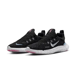 Womens nike free on sale rn flyknit 217 black