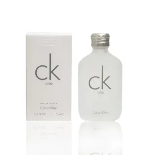 【Calvin Klein 凱文克萊】CK ONE 中性香水 Q版 15ml(國際航空版)