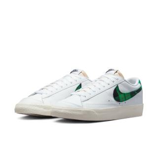 【NIKE 耐吉】運動鞋 男鞋 休閒鞋 BLAZER LOW 77 PRM 白綠 DV0801-100(3N1095)