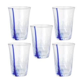 【TOYO SASAKI】東洋佐佐木 日本製玻璃杯275ml-流舞(5入組)