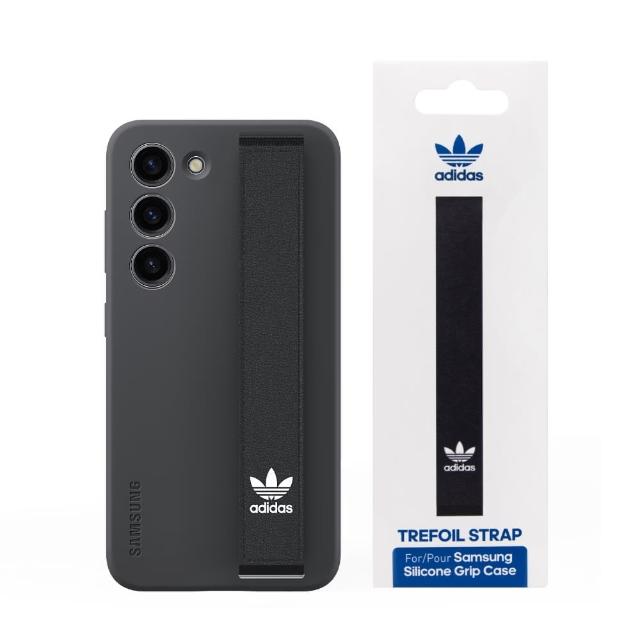 【Samsung 三星】原廠 S23系列 adidas 聯名指環帶 - 適用矽膠薄型保護殼(附指環帶)