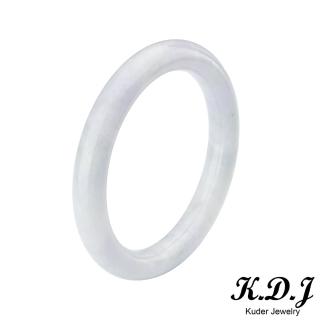 【K.D.J 圓融珠寶】春彩翡翠手鐲天然A貨(17.5-18圍圓骨鐲)