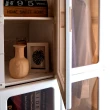 【hoi! 好好生活】ANTBOX 螞蟻盒子免安裝折疊式衣櫃15格3桿茶色款(收納盒 收納箱 收納櫃)